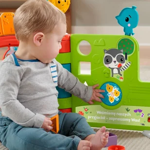 Fisher Price Price Price Ucz się i śmiej! Edukacyjna gigaksiążka HCL06 HCL06 - Zabawki interaktywne dla dzieci - miniaturka - grafika 7