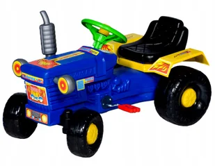 Polski Traktor Traktorek Na Pedały Jeździk Gratisy - Jeździki dla dzieci - miniaturka - grafika 7