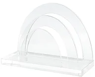 Wizytowniki - Wedo 603016 stojak na listy (CRIST allic, 2 kieszenie akrylowego) Przezroczyste 603016 - miniaturka - grafika 1