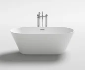 Wanny - Rea Silvano Wanna wolnostojąca 170x80 biała W0105 - miniaturka - grafika 1