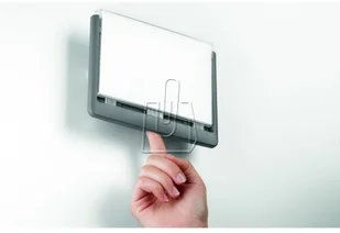 Durable Tabliczka informacyjna Click Sign Durable 149mm x 148,5mm czerwona 486203 - Numery na dom - miniaturka - grafika 14