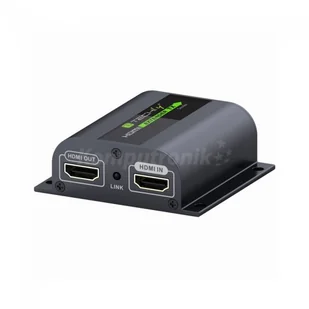 Techly Extender HDMI Techly po skrętce Cat. 6/6a/7, do 60m, Full HD z IR, czarny IDATA EX-HL21D 020706 - Inne akcesoria audio-wideo - miniaturka - grafika 4