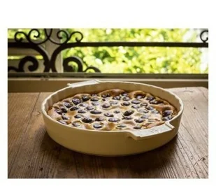 Peugeot APPOLIA Naczynie do tarty 30 cm ecru PG-60343 - Naczynia żaroodporne - miniaturka - grafika 2