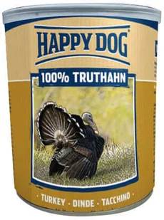 Happy Dog Puszka dla psa - indyk (truthahn pur) 200g - Mokra karma dla psów - miniaturka - grafika 2