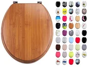 Deski sedesowe - MSV Deska sedesowa WC deska sedesowa deska sedesowa WC pokrywa sedesu MDF (przedszkola) - miniaturka - grafika 1