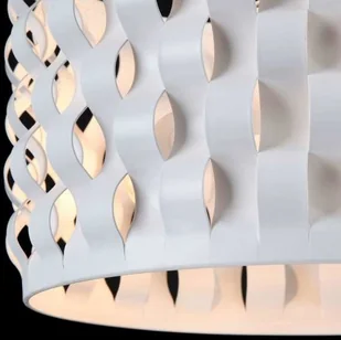 Maytoni LAMPA wisząca DELICATE MOD196-PL-02-W Maytoni ażurowa OPRAWA okrągły zwis biały MOD196-PL-02-W - Lampy sufitowe - miniaturka - grafika 6