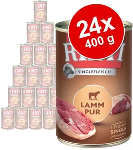 Rinti Megapakiet Singlefleisch 24 x 400 g Kozina - Mokra karma dla psów - miniaturka - grafika 2