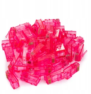 Wtyk RJ45 przelotowy kat6 UTP PT-RJ456UPK-1 100szt - Pozostałe akcesoria sieciowe - miniaturka - grafika 4