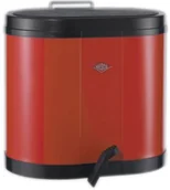 Kosze na śmieci - Wesco pojemnik ze standardem Oeko-2 X 10 litrów, ze stali nierdzewnej, jeden rozmiar 170 611-02 - miniaturka - grafika 1