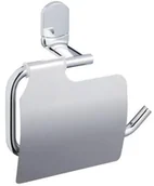 Akcesoria do wc - Bisk Uchwyt na papier toaletowy z pokrywą - miniaturka - grafika 1