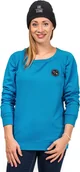 Bluzy damskie - Horsefeathers bluza damska RIVA SWEATSHIRT blue) - miniaturka - grafika 1