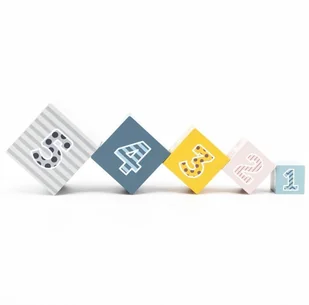 VIGA TOYS Klocki Drewniana Układanka Toys 44016 - Klocki VIGA TOYS Klocki Drewniana Układanka Toys 44016 - Klocki - miniaturka - grafika 3