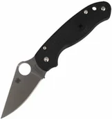 Noże - Spyderco inc Nóż Para 3 Lightweight Black Plain (C223PBK) - miniaturka - grafika 1
