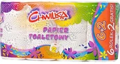 Papier toaletowy - Chwilka Chwilka papier toaletowy 6+2 biały 2-warstwowy - miniaturka - grafika 1