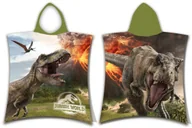 Okrycia kąpielowe dla dzieci - Ponczo dziecięce Jurassic world Volcano, 50 x 115 cm - miniaturka - grafika 1
