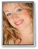 Ramki na zdjęcia - Unbekannt zep s.r.l 120s06  34 Metal Photo Frame, 7 x 10 cm 120S06-34 - miniaturka - grafika 1