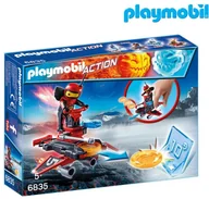 Klocki - Playmobil Firebot z wyrzutnią dysków 6835 - miniaturka - grafika 1