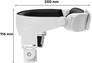 Alogy Opaska na głowę do Oculus Quest 2 pasek na rzep 10011X1 - Gadżety dla graczy - miniaturka - grafika 9