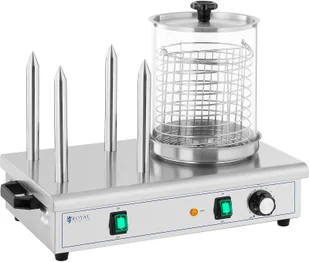 Royal Catering Podgrzewacz do hot dogów 650 W 4 szpikulce grzewcze RCPHW 650 - Inne urządzenia gastronomiczne - miniaturka - grafika 8