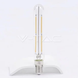 V-TAC Żarówka LED 4W E14 T20 20x135mm Filament Przeźroczysta VT-2204 2700K 400lm - Żarówki LED V-TAC Żarówka LED 4W E14 T20 20x135mm Filament Przeźroczysta VT-2204 2700K 400lm - Żarówki LED - miniaturka - grafika 2