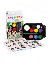 Snazaroo Schminkfarben impregnowanych zestaw sprytne na imprezę, paleta "z 2 pędzel 1172005 - Przybory szkolne - miniaturka - grafika 2