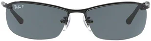 Ray Ban Top Bar RB3183 002/81 Polarized - Okulary przeciwsłoneczne - miniaturka - grafika 2