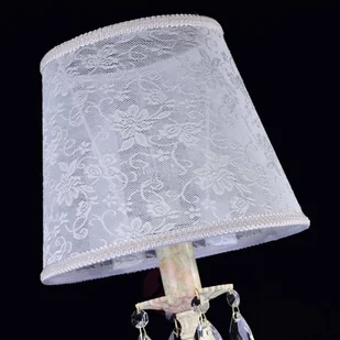 MAYTONI Lampa stołowa Filomena z koronkowym kloszem - Lampy stojące - miniaturka - grafika 2