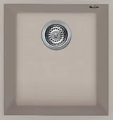 Zlewozmywaki - Elleci Quadra 100 (podwieszany) 43 Tortora - miniaturka - grafika 1