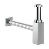 Syfony - Kuchinox Syfon umywalkowy kwadratowy chrom - miniaturka - grafika 1