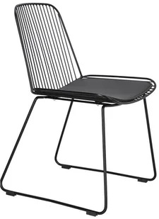 Intesi Krzesło Dill z poduszką Black - Krzesła - miniaturka - grafika 3