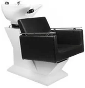 Myjki fryzjerskie - Barbiero Myjnia fryzjerska MILO BH-8025 czarna BH-8025/006 - miniaturka - grafika 1