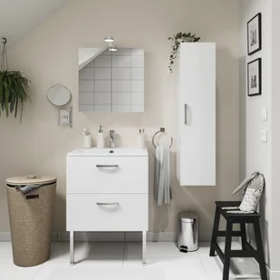 Szafka wisząca Aruna 27,7 x 112 cm biała - Szafki łazienkowe - miniaturka - grafika 2