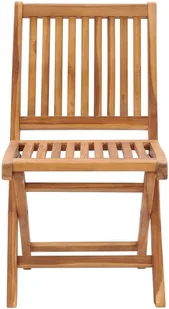 vidaXL Składane krzesła ogrodowe z poduszkami, 6 szt., drewno tekowe! 3072859 - Fotele i krzesła ogrodowe - miniaturka - grafika 5