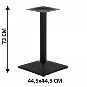 Inne meble biurowe - Stema SH Podstawa stolika SH-4002-6/B, (stelaż stolika), kolor czarny SH-4002-6/B - miniaturka - grafika 1
