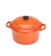 Naczynia żaroodporne - Excellent Houseware EH EH GARNUSZEK NACZYNIE DO ZAPIEKANIA 250 ML POMARAŃCZOWY KOOPMAN Q52100410.pomarańczowe - miniaturka - grafika 1