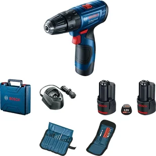 Bosch Wiertarko-wkrętarka udarowa z osprzętem GSB 120-LI  06019G8102 - Wiertarko-wkrętarki akumulatorowe - miniaturka - grafika 2