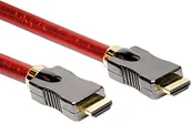 Kable - Rotronic ROLINE 11045905 8 K kabel HDMI z Ethernet, wtyczka, 5 m Czerwony 11045905 - miniaturka - grafika 1