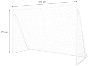 Nils NT8245 SIATKA DO PIŁKI NOŻNEJ 2450x1550x800 - Piłka nożna - miniaturka - grafika 6
