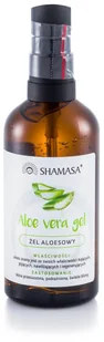 Shamasa Żel Aloesowy Aloe Vera Gel 100 ml - Balsamy i kremy do ciała - miniaturka - grafika 2