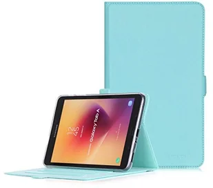 Samsung Galaxy Tab A 8.0 2017 telefon komórkowy Ultra cienkie sztuczna skóra z obsługą multiecke do Galaxy Tab A 8.0 SM-T385 (4G/LTE) T380 (Wi-Fi). czarny SM-T380 - Etui do tabletów - miniaturka - grafika 4