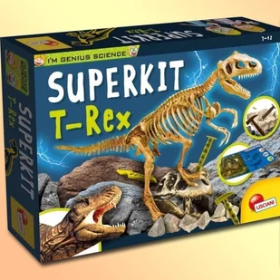 Lisciani Im a Genius T-Rex Super kit 81103 - Zabawki kreatywne - miniaturka - grafika 2