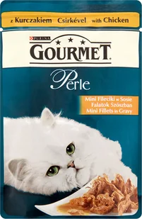 Purina Gourmet Perle mini fileciki mokra karma dla kota z kurczakiem w sosie 85g - Mokra karma dla kotów Purina Gourmet Perle mini fileciki mokra karma dla kota z kurczakiem w sosie 85g - Mokra karma dla kotów - miniaturka - grafika 3