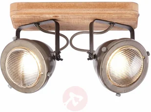Brilliant Carmen Wood - lampa sufitowa, 2-pkt. - Lampy sufitowe - miniaturka - grafika 5