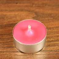 Świece - Magoi Agni Tealight - różowa świeca z wosku (herbaciarka) 6 sztuk drim82kpl - miniaturka - grafika 1