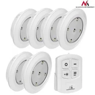 Maclean Lampa zestaw 6 Energy z pilotem na baterie 3xAAA MCE165 MCE165