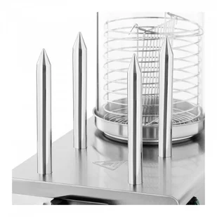 Royal Catering Podgrzewacz do hot dogów 650 W 4 szpikulce grzewcze RCPHW 650 - Inne urządzenia gastronomiczne - miniaturka - grafika 4