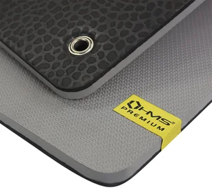 HMS Mata klubowa z otworami 20 mm MFK02 szara - 27794-uniw - Maty do ćwiczeń - miniaturka - grafika 2