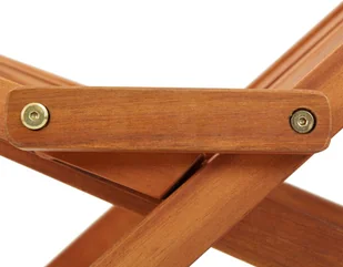 vidaXL składane krzesła ogrodowe 2 sztuki lite drewno akacjowe 45975 45975 - Leżaki ogrodowe - miniaturka - grafika 9