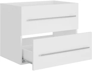 VidaXL Lumarko Szafka pod umywalkę, biała, 60x38,5x48 cm, płyta wiórowa 804692 VidaXL - Meble łazienkowe - miniaturka - grafika 5