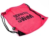 Pływanie - BornToSwim Bor NTO Swim Mesh worek do pływania wyposażenia do pływania torba z tasiemką w tunelu, różowy BAG-ME-U-E-O-WL-CLR - miniaturka - grafika 1